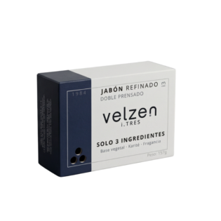 Velzen i3 - Jabón refinado con solo 3 ingredientes